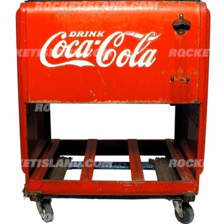 Coca-Cola Chest Cooler Vending Machine