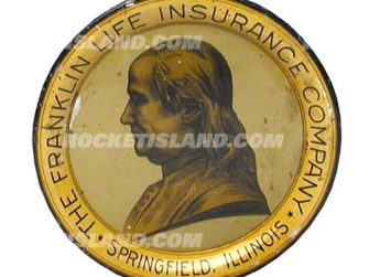 Franklin Life Insurance Tip Tray