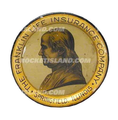 Franklin Life Insurance Tip Tray