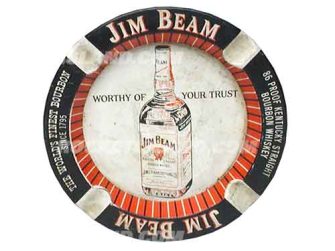 Jim Beam Ashtray / Tip Tray