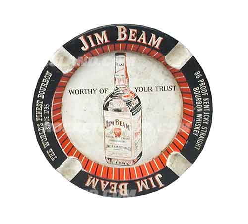 Jim Beam Ashtray / Tip Tray