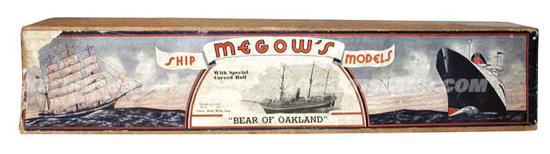 Megow's Ship Models 'Bear of Oakland' Original Package