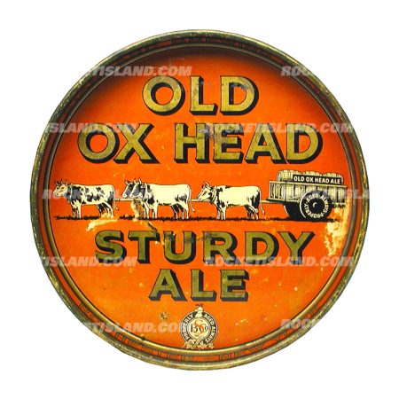 Old Ox Head Sturdy Ale Serving Tray